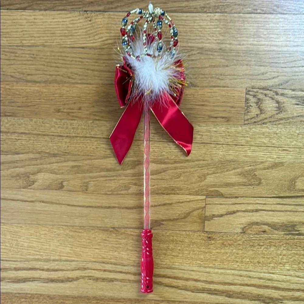 Disney Princess Snow White Red Deluxe Wand for Halloween Costume Dress-Up Prop